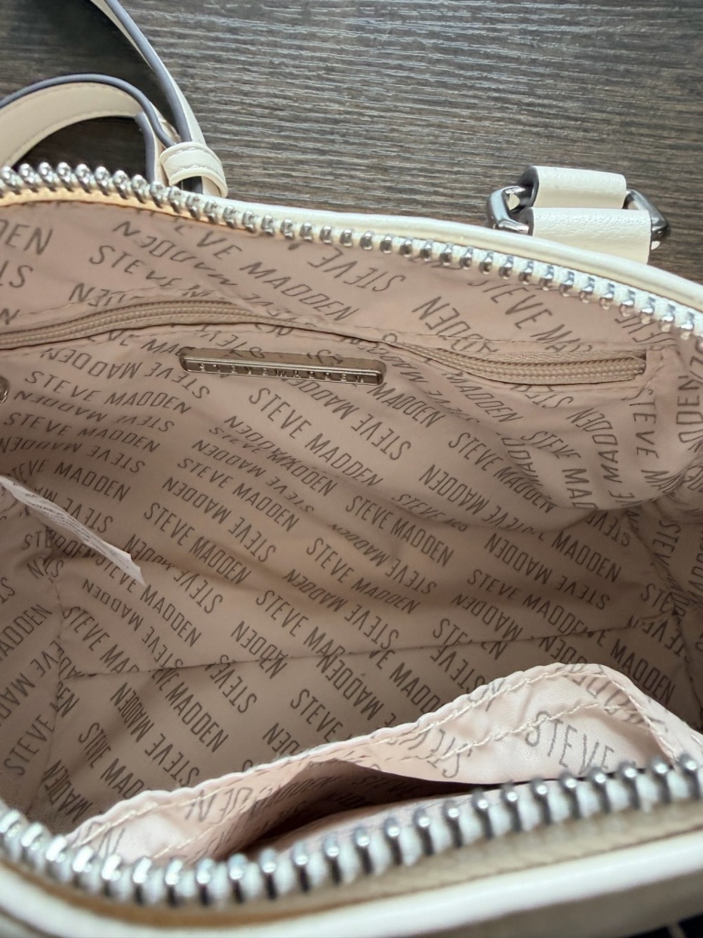 Steve Madden Vanilla Cherry Accent Satchel/Crossbody ✨Rare✨ - Picture 7 of 11